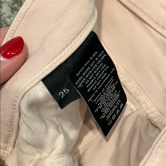 J Brand skinny leg in Pink Powder - Picture 5 of 6